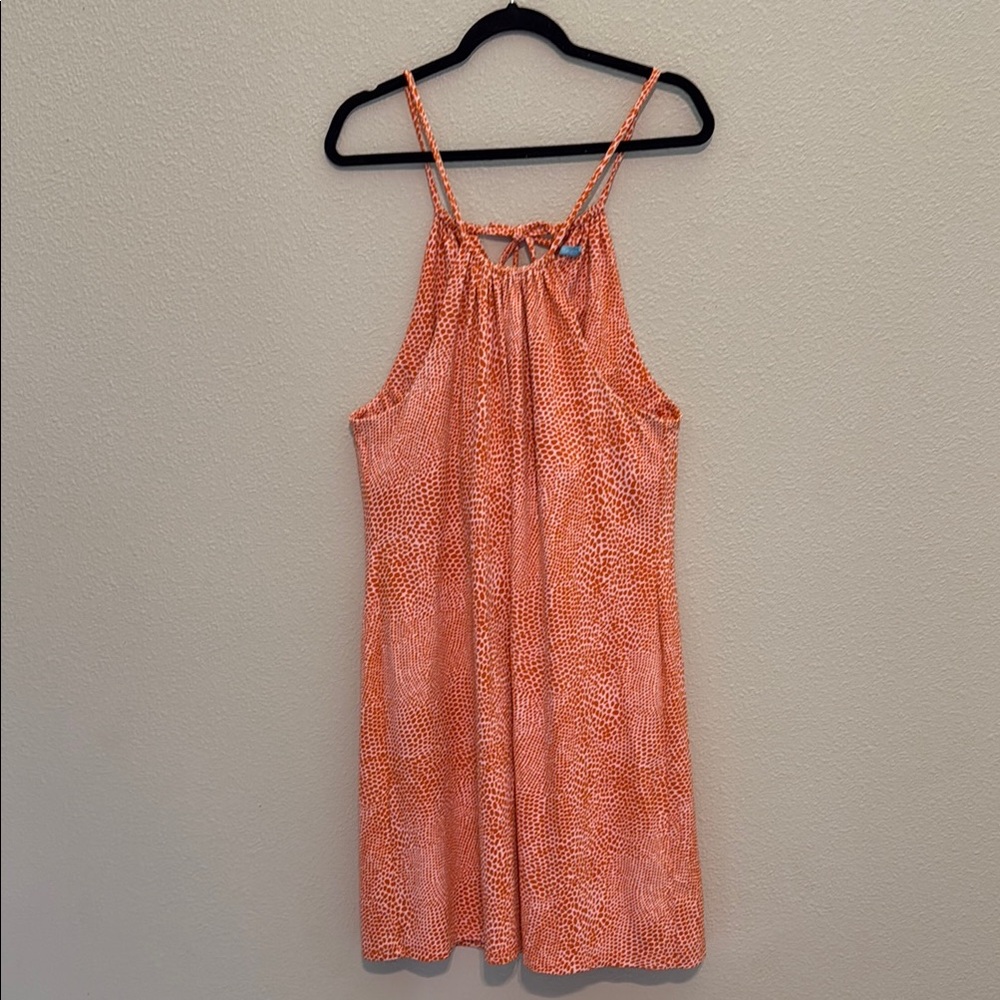 J McLaughlin Size XL Orange Sleeveless Dress - Athletic Summer Dress